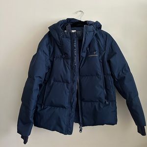 The Arrivals Navy Puffer Jacket